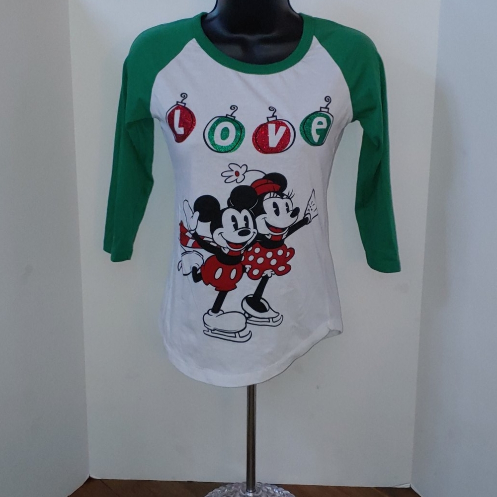 Disney Mickey and Minni Christmas Shirt